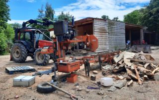 Buckleigh Farm mobile sawmill